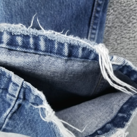 VTG 506 Levis Jeans Mens 38x30 Blue Straight Orange Tab 80s Made in USA Faded - Picture 7 of 14